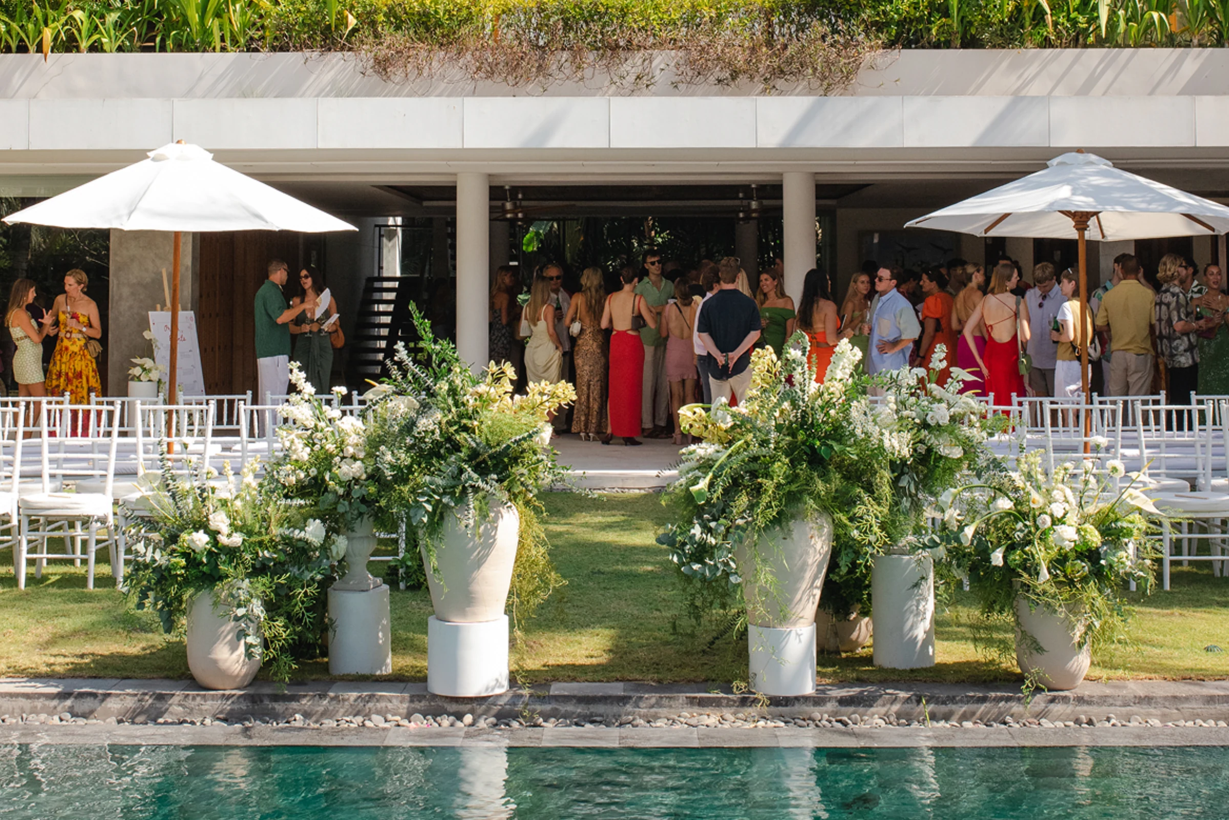 Private wedding venue at Villa Zambala Canggu