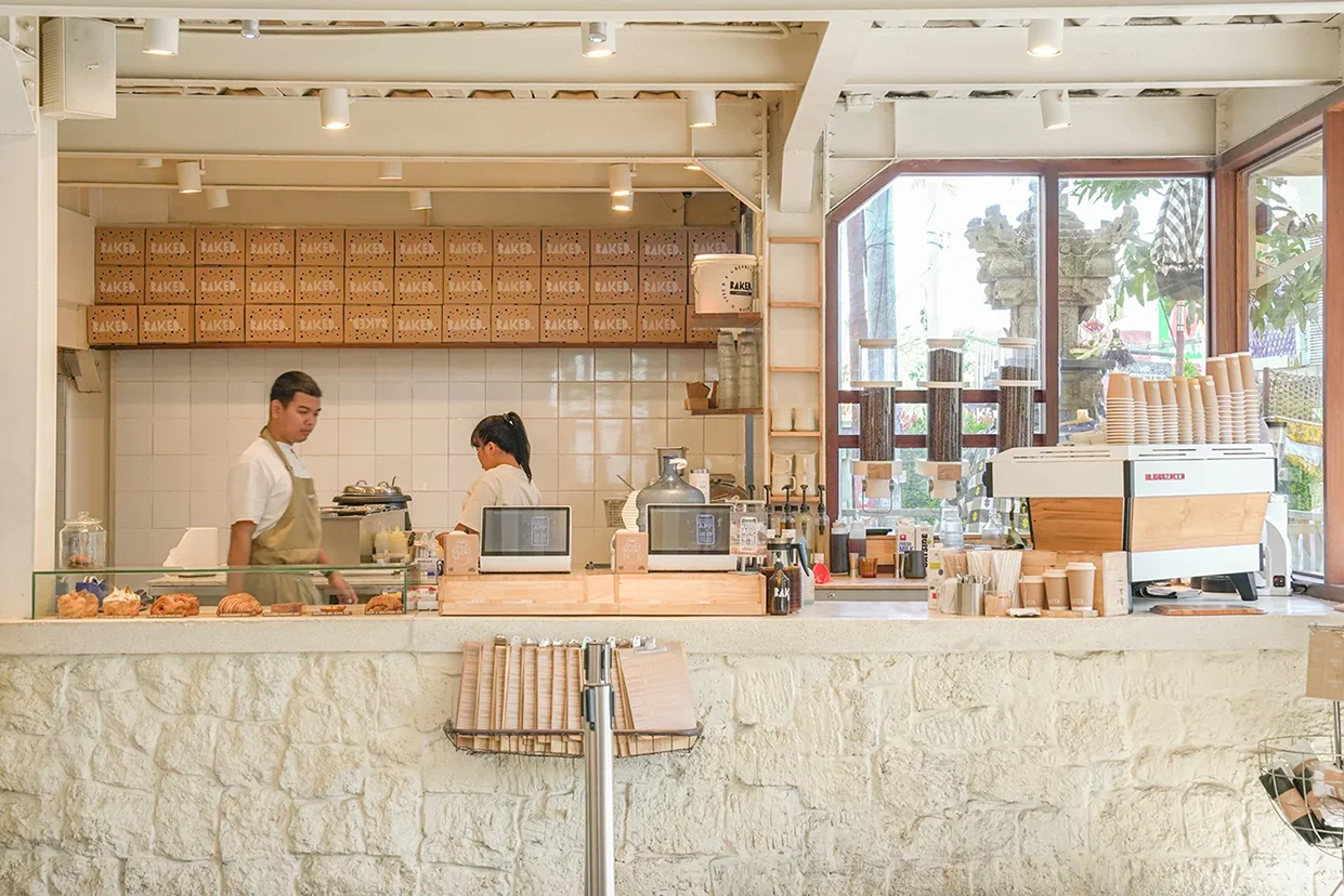 Baked cafe and bakery in Berawa, Canggu