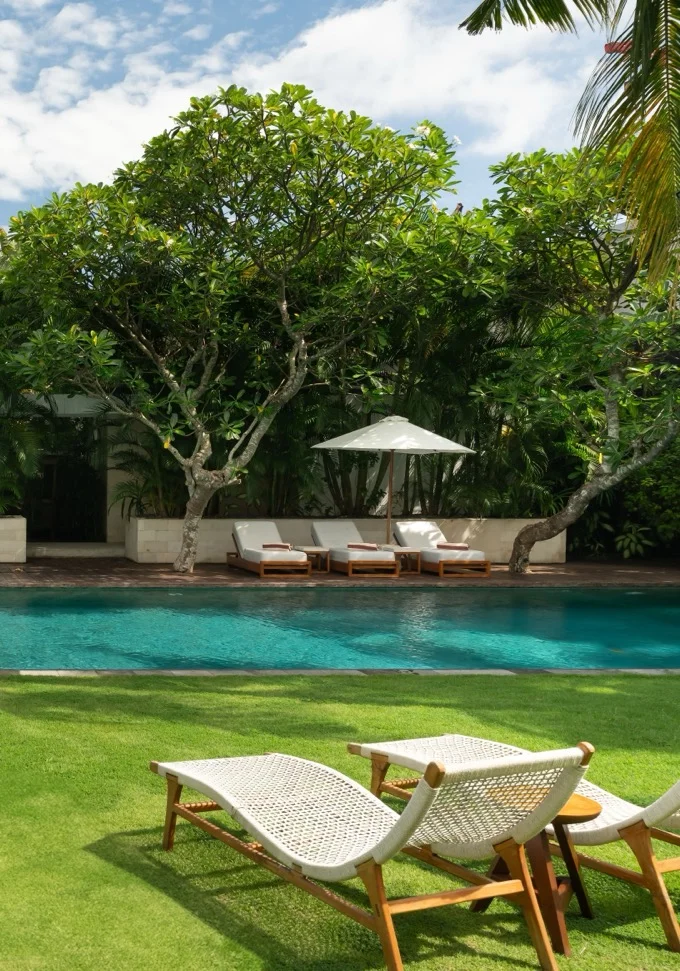Poolside at Villa Zambala Canggu