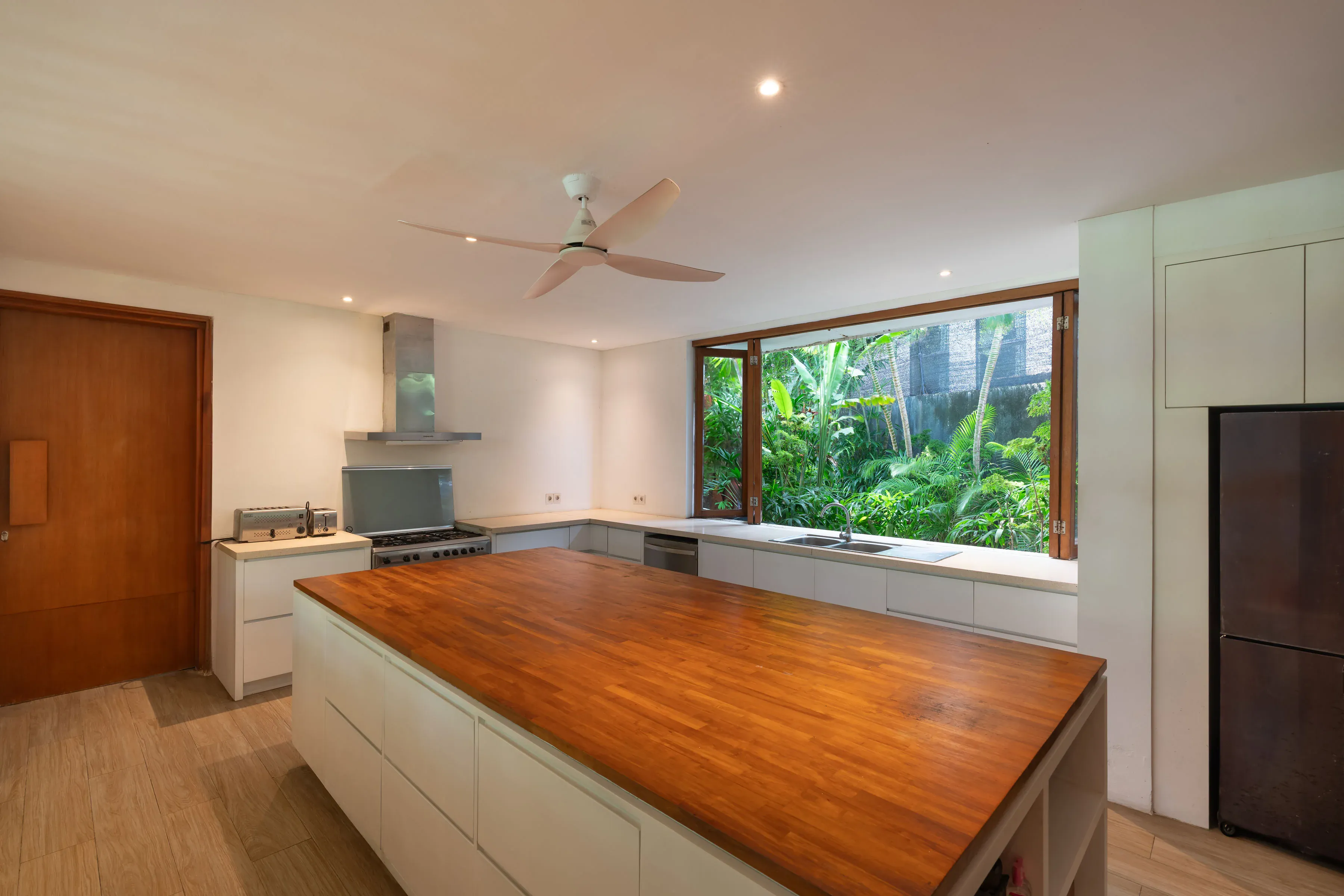 Private kitchen at Villa Zambala Canggu